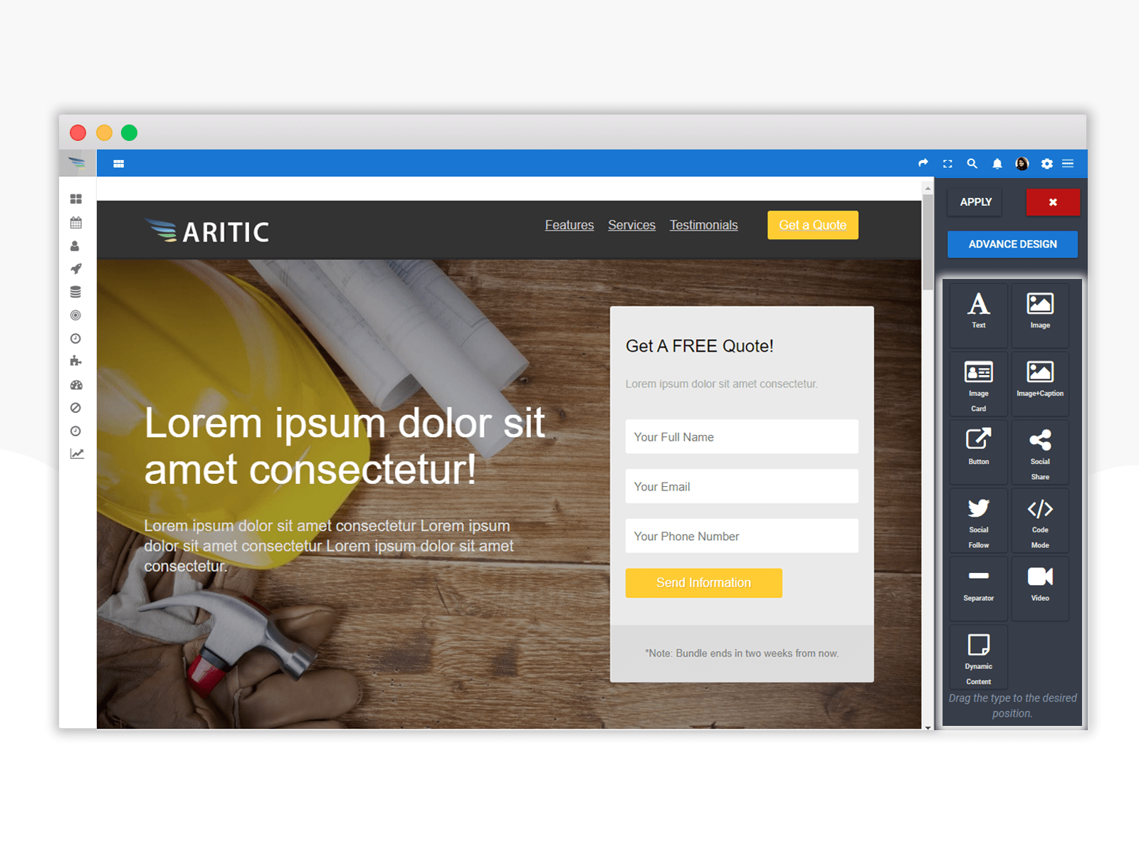 Landing Page Builder
